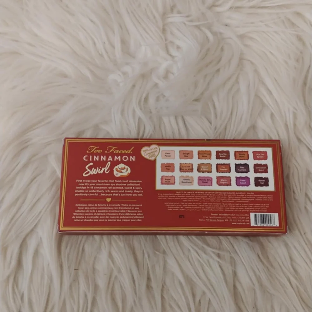💖FIRM! NWT TOO FACED CINNAMON SWIRL EYESHADOW PALETTE LIMITED EDITION